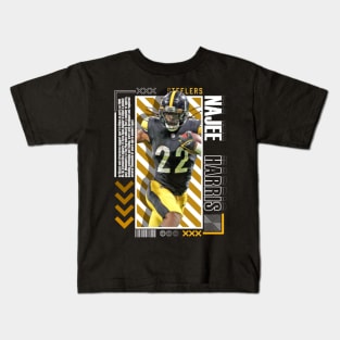 Najee Harris Paper Poster Version 10 Kids T-Shirt